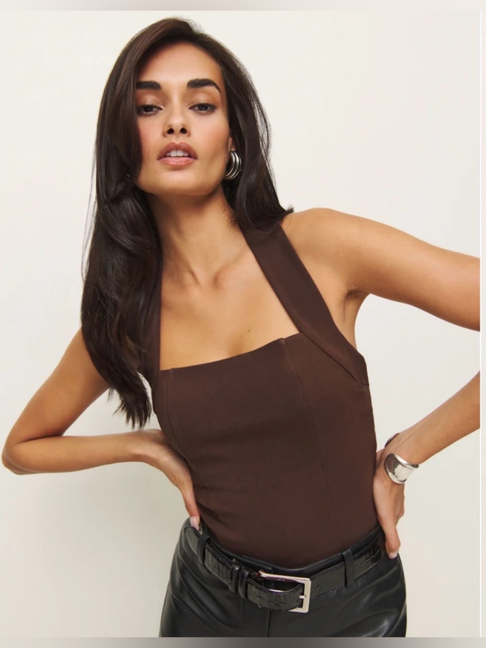 Finnian Knit Top - Size 4 - Cafe